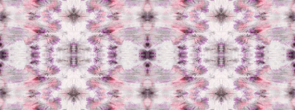 Pink Abstract Spot Brosse Pourpre Encre Aquarelle Ethnique Violet Splotch — Photo