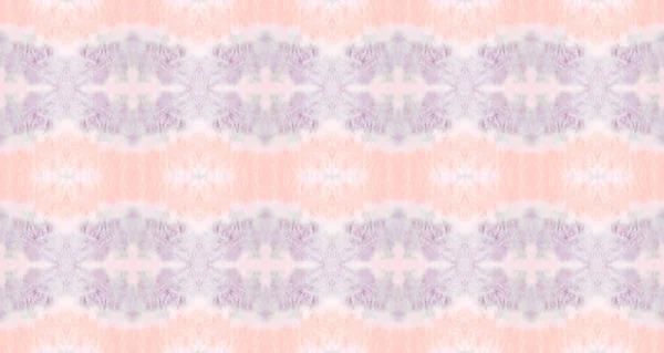 Modello Geometrico Acquerello Texture Geometrica Colore Rosa Spazzola Astratta Ikat — Foto Stock