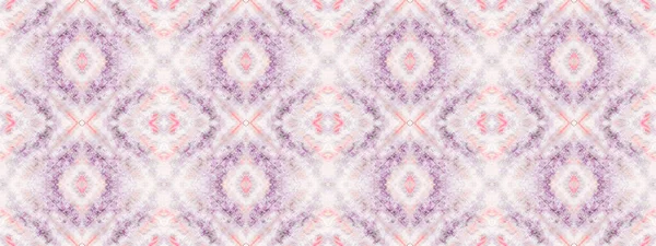 Patrón Bohemio Color Violeta Textura Bohemia Color Rosa Batik Geométrico —  Fotos de Stock