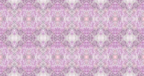 Колір Води Богемський Візерунок Фіолетовий Колір Геометричний Батік Безшовна Стрічка — стокове фото