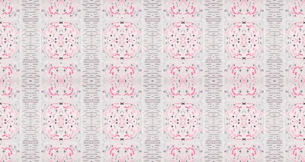 Mor Renkli Bohem deseni. Soyut Ikat Dalgası. Kusursuz çizgili Ikat Batik. Pembe Renkli Bohem deseni. Kusursuz Suluboya Mor Renkli Fırça Tekrarı. Etnik Bohem Batik.