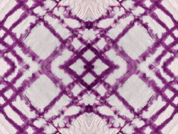Abstracte Mark Inktvioolborstel Roze Tie Dye Grunge Vloeibare Boheemse Stripe — Stockfoto