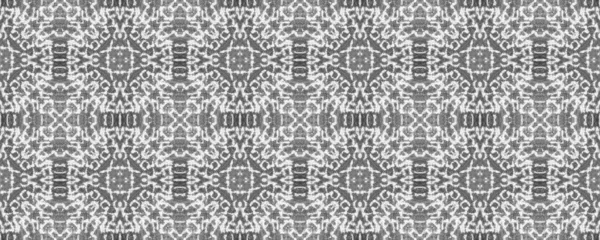 Simple Geometric Pattern Ethnic Ikat Brush Gray Colour Ink Scribble — Stock Photo, Image