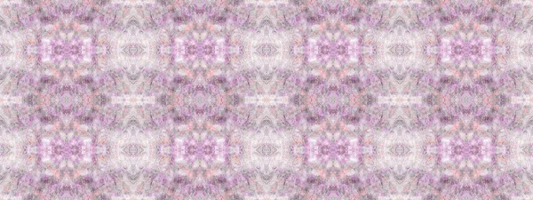 Mor Renkli Geometrik Desen. Etnik Bohem Fırçası. Soyut Çizgili Ikat Fırçası. Violet Color Bohemian Batik. Kusursuz Suluboya Tekrarı Su Renkli Geometrik Doku. Kusursuz Boyalı Fırça.