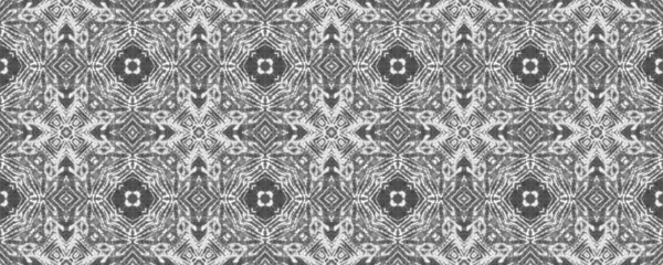 Semplice Modello Bohémien Disegno Etnico Ikat Pattern Nero Colore Etnico — Foto Stock