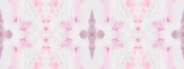 바다없는 마젠타 효과를 씻는다 Tie Dye Boho Abstract Grunge Geo — 스톡 사진