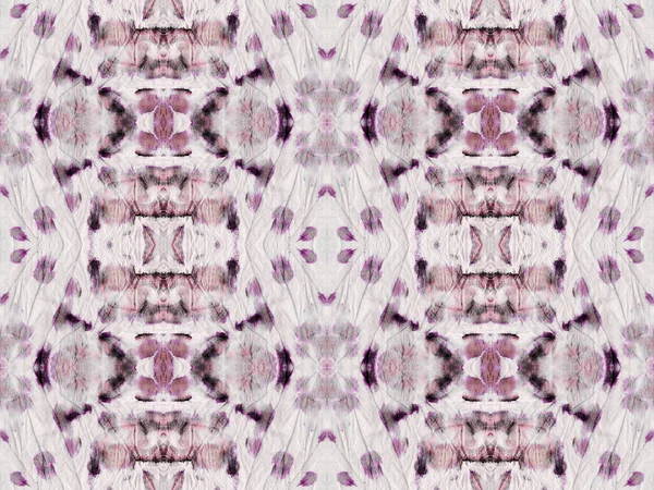 Mor Renkli Geometrik Desen. Su Boyası Bohem Batik. Kusursuz çizgili Ikat fırçası. Kırmızı renkli Geometrik Tekstil. Soyut suluboya halı deseni soyut Boho Batik. Etnik Geometrik Fırça.