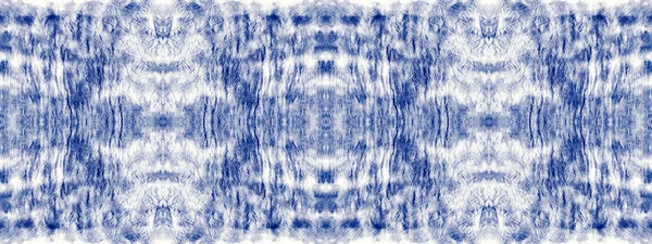 Water Spot Blue Cotton Acrylic Blot Boho Ink Splatter Texture — Stock Photo, Image