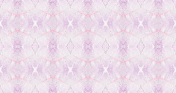 Violet Color Bohemian Pattern Aquarell Bohemian Batik Aquarell Geometrisches Textil — Stockfoto
