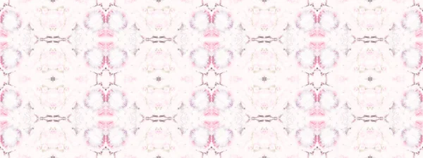 Violet Color Geometric Pattern Seamless Boho Batik Pink Colour Bohemian — Stock Photo, Image