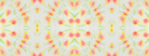 Colour Abstract Spot Ink Watercolour Shibori Blot Flower Wash Seamless — стоковое фото