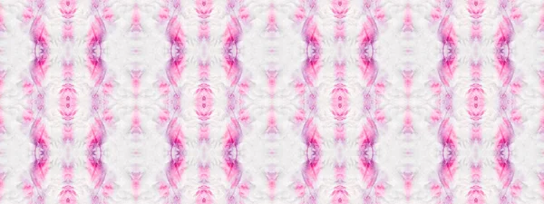 Violet Kleur Geometrische Patroon Naadloze Geverfde Print Aquarel Boheemse Penseel — Stockfoto