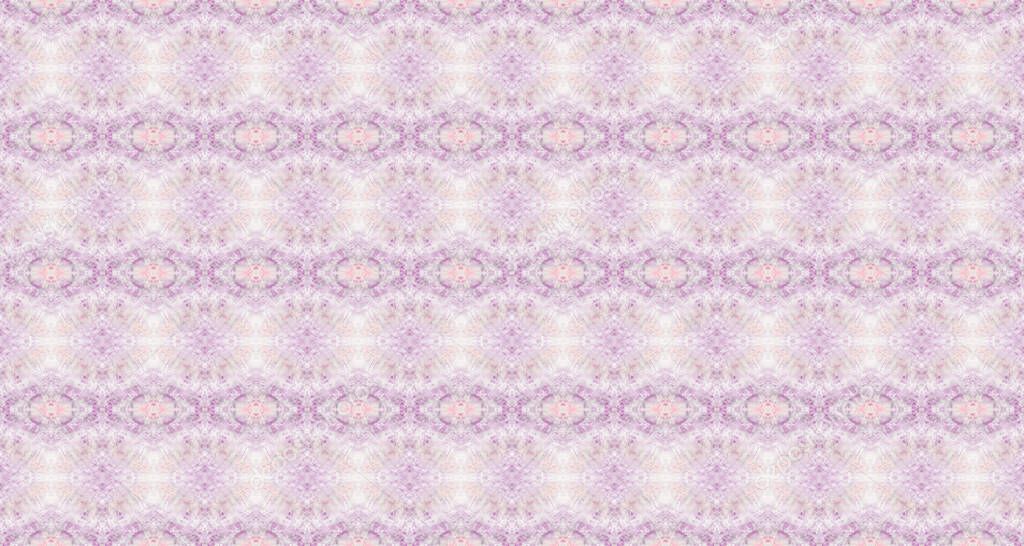 Violet Color Bohemian Pattern. Seamless Stripe Ikat Batik. Abstract Watercolour Carpet Pattern Abstract Pale Print. Water Color Geometric Texture. Purple Color Bohemian Brush. Tribal Geometric Batik.