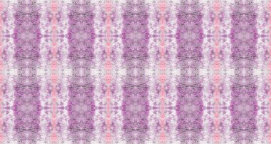 Mor Renkli Geometrik Desen. Pembe renkli Bohem dokusu. Su Boyası Geometrik Batik. Soyut El Dalgası. Soyut suluboya halı desenli Etnik Geometrik Fırça. Kusursuz Çizgili Ikat Fırçası.