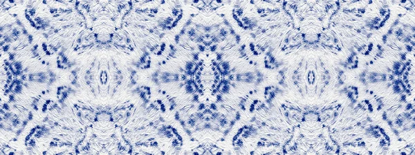 Κλοτ Σποτ Μπλε Βαμβάκι Ακρυλικό Blob Φωτεινό Γεωμετρικό Ύφασμα Αφηρημένη — Φωτογραφία Αρχείου