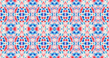 Red Abstract Mark. Art Watercolour Colorful Blob. Subtle Bohemian White Texture. Wash Floral Effect. Geo Abstract Seamless Stain. Ink Water Shape. Blue Red Texture Flower Soft Abstract Stroke.