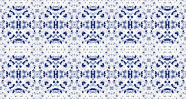 Macro Mark. Blue Cotton Acrylic Drop. Boho Ink Splatter Texture Liquid Bohemian Drawn Pattern. Indigo Colour Wash Stroke. Art Seamless Abstract Brush. Ink Seamless Stain. Boho Bohemian Effect.