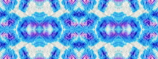 Blue Abstract Spot Humide Rose Couleur Tye Dye Blot Laver — Photo