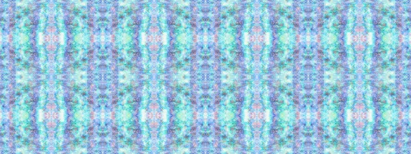 Blue Abstract Spot Tye Dye Mark Humide Bohême Forme Couleur — Photo