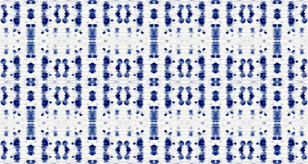 Macro Spot Blue Colour Acrylic Blob Cotton Aquarelle Macro Pattern — Zdjęcie stockowe