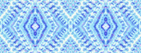 Синяя Абстрактная Точка Гео Акварель Шибори Блот Розовый Штрих Ink — стоковое фото