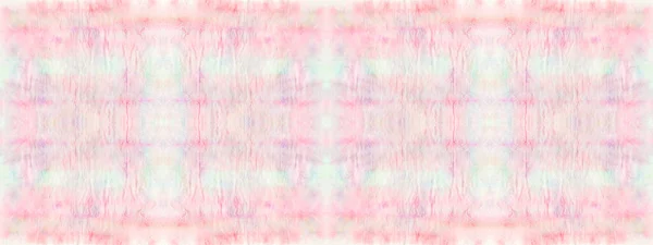 Blue Seamless Mark Ink Pink Color Tie Dye Drip Pink — Foto Stock
