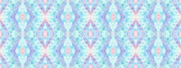 Blue Abstract Spot Art Bohemian Tie Dye Drop Forma Pastello — Foto Stock