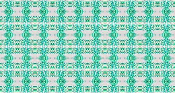 Green Seamless Spot Art Aquarelle Shibori Blot Texture Blanche Aquarelle — Photo
