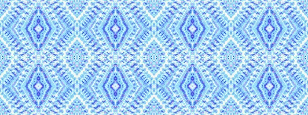 Blue Seamless Mark Ink Bohemian Acrylic Blot Wet Abstract Abstract — Stockfoto
