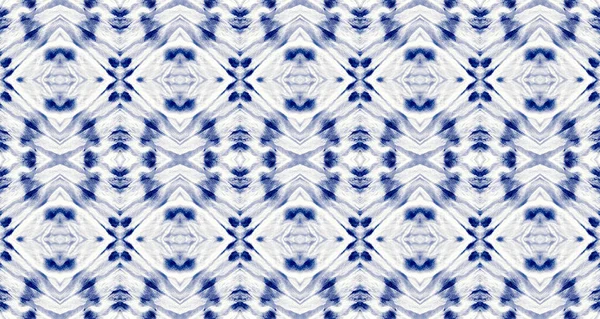 Macro Mark Blue Cotton Tie Dye Mark Subtle Bohemian Paper — 图库照片