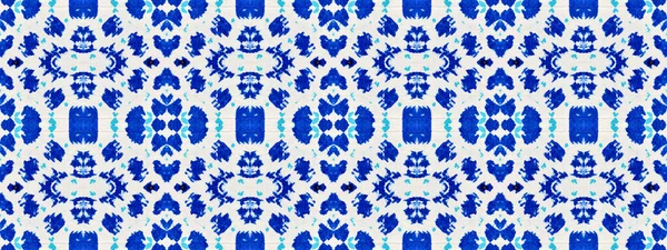 Μπλε Σημαδεμένος Μαρκ Μελάνι Υδατογραφία Ακρυλική Κηλίδα Φαινόμενο Μπλε Λουλούδι — Φωτογραφία Αρχείου