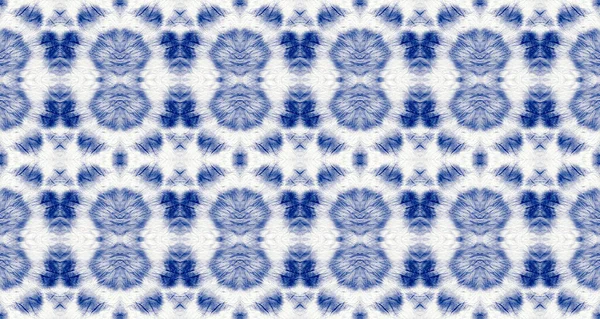 Water Mark Blue Cotton Tye Dye Blob Cotton Bohemian Paper — Photo