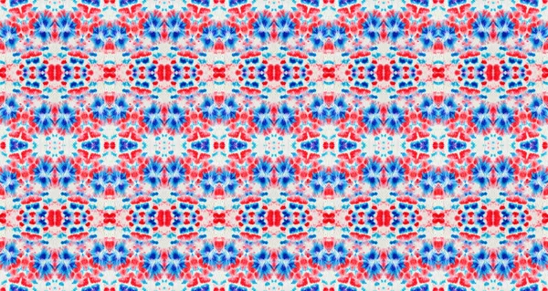 Red Abstract Spot. Geo Red Color Acrylic Drip. Blue Red Texture Flower Wash Seamless Smudge. Floral Watercolor Cotton Pattern. Ink Water Stain. Wash Floral Repeat. Wet Abstract Seamless Brush.