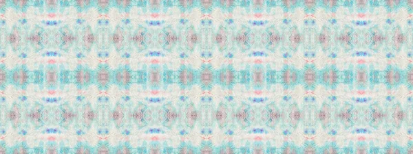 Niebieska Plama Abstrakcyjna Sztuka Bohemian Shibori Blot Kolor Soft Abstract — Zdjęcie stockowe