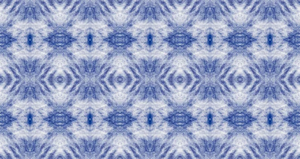 Cloth Mark Blue Cotton Tie Dye Mark Boho Bohemian Canvas — Stok fotoğraf