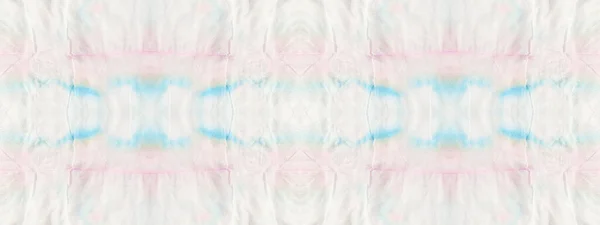 Blauw Abstract Teken Geo Pink Color Tie Dye Blob Een — Stockfoto