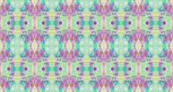 Абстрактное Пятно Геометрическое Цветное Пятно Повторите Стирание Галстука Мокрая Креативная — стоковое фото