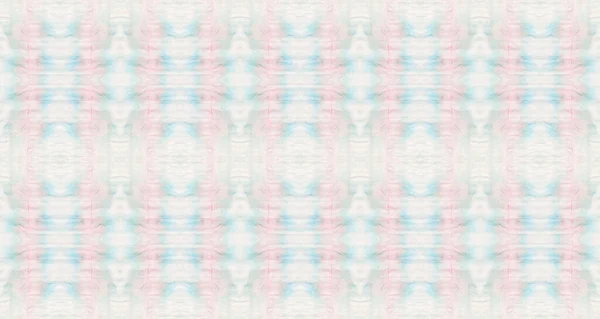 Blue Abstract Mark Art Bohemian Shibori Spot Bright Aquarelle Cloth — 图库照片