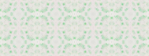 Green Seamless Spot Art Watercolour Shibori Blot Geo Colorful Abstract — Stock Photo, Image