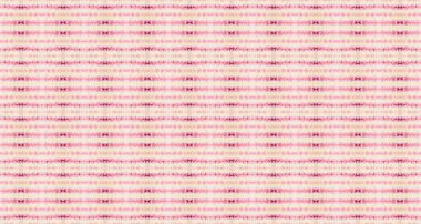 Kırmızı Renkli Geometrik Desen. Kusursuz Halı Deseni, Renkli Bohem Doku Vektörü Resimleme Arkaplanı 