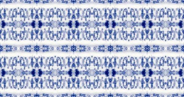 Color Spot Blue Cotton Shibori Mark Cotton Geometric Drawn Spatter — Stok fotoğraf