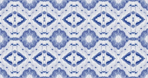 Color Spot Navy Colour Tie Dye Spot Boho Watercolour Effect — Stockfoto