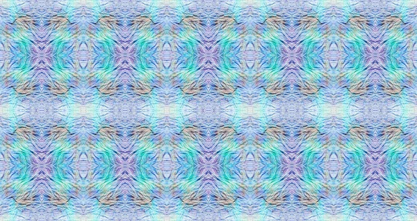 ブルーシームレスマーク 地理水彩しぼりブロブ インクの水の汚れ カラーハンドシームレススプラッシュ アートカラフルな抽象プリント ピンクのインクのテクスチャを洗うパープルグランジ 微弱な幾何学的光の散乱 — ストック写真