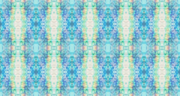 Μπλε Απρόσκοπτη Κηλίδα Art Blue Color Tye Dye Blot Μοτίβο — Φωτογραφία Αρχείου