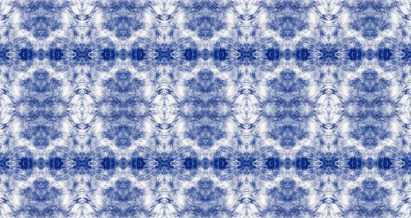 Νερό Σποτ Μπλε Βαμβακερή Γραβάτα Dye Spot Μποχο Υδατογραφία Grunge — Φωτογραφία Αρχείου