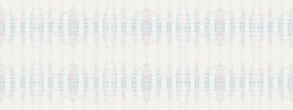 Blauw Abstract Teken Kunst Boheemse Shibori Spot Kleur Geometrische Pastel — Stockfoto