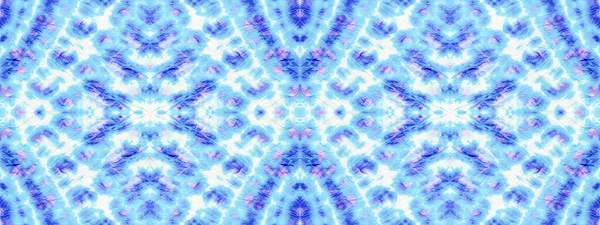 Blue Seamless Spot Art Pink Color Tie Dye Mark Farbe — Stockfoto