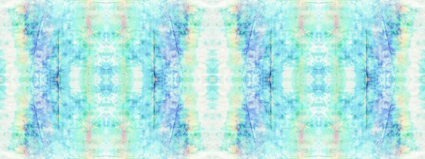 ブルーシームレスマーク 濡れたボヘミアンカラフルなブロブ 色効果を洗う カラーソフトシームレススプラッシュ 現代の幾何学的なホワイト スパッター 水墨模様 Geo Creative Abstract — ストック写真