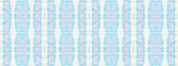 Blue Seamless Spot Ink Bohemian Tye Dye Blob Colour Boho — Stock Photo, Image