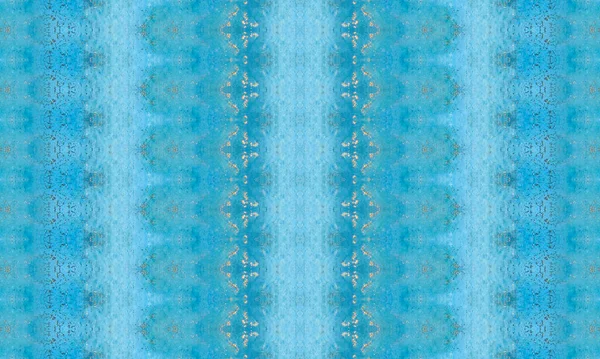 Texture Teinte Bleue Textile Dégradé Mer Tribal Geo Tie Dye — Photo